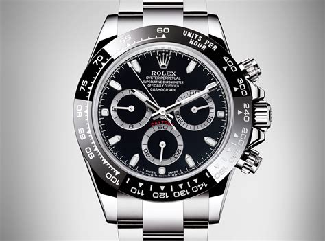 rolex daytona black face black bezel